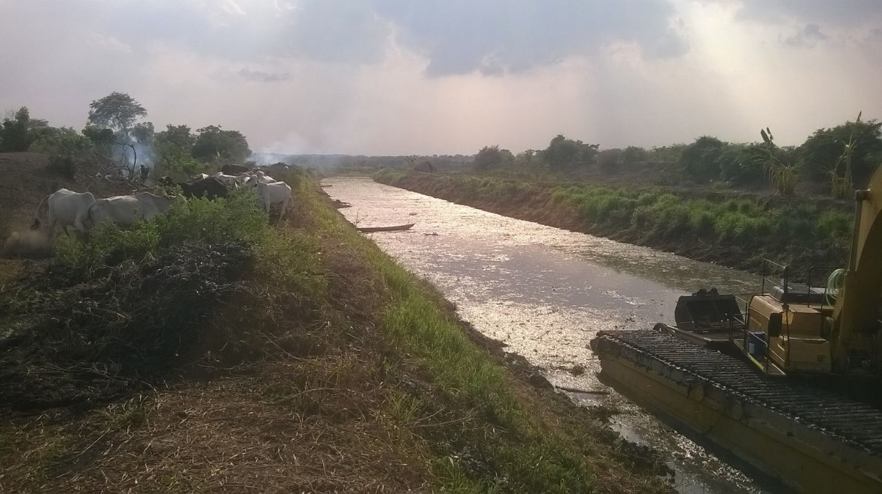 Recuperación hidráulica brazo Mompox Bolívar 5
